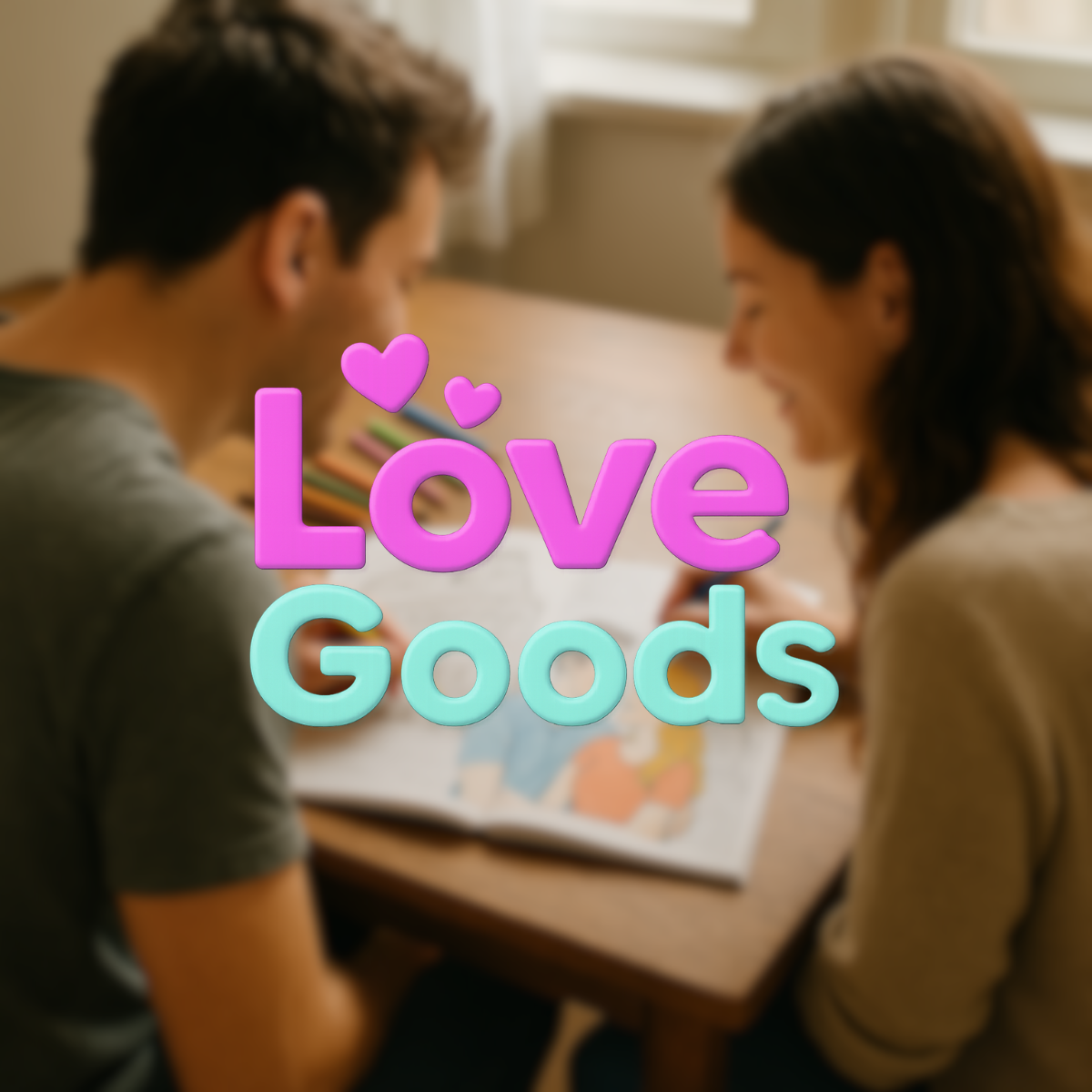 Casal colorindo – Love Goods